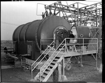 Synchronous Condenser at a steam plant