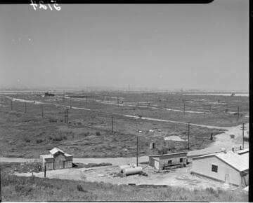 Electric distribution through oil field