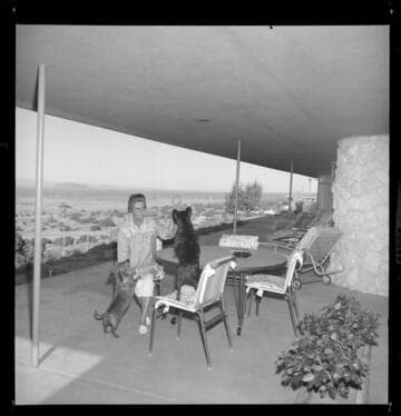 Desert home on a golf course