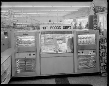 "Hot Foods Department" in a market