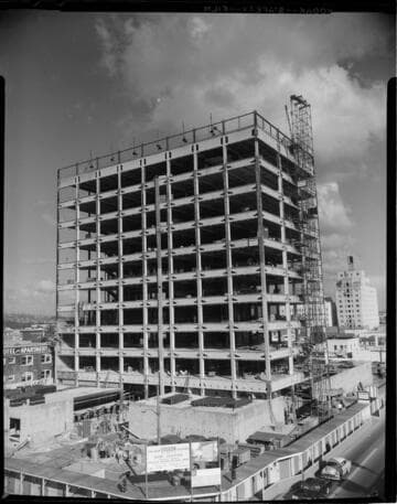 Construction work at Long Beach Regional Office