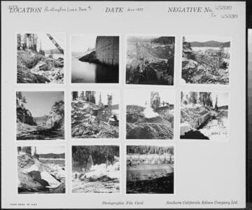 Big Creek, Huntington Lake Dams