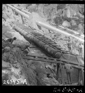 Big Creek #1 - Penstock Protective Work