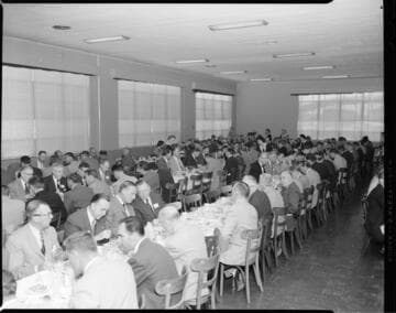 Banquet for El Segundo Steam Station dedication event
