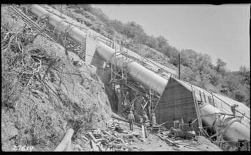 Big Creek Powerhouse #3 - PH #3 - 4th unit penstock