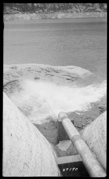 Big Creek, Florence Lake Dam