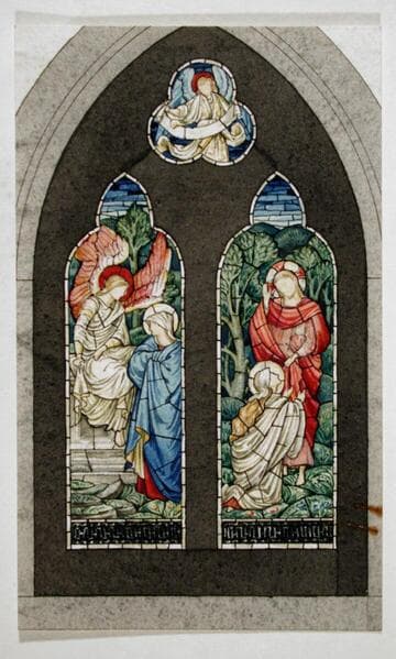 Saint Mary Magdalene at the Sepulchre; Christ and Saint Mary in the Garden