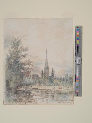 Salisbury Cathedral from the Meadows