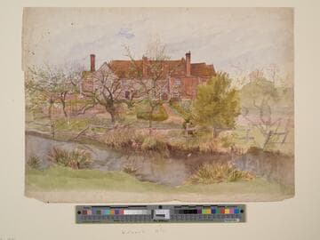 Front View of Farmhouse