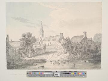 Landscape with Village Church