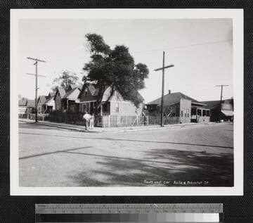 South east cor. Avila & Bauchet St