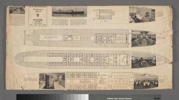 S. S. Matsonia : cabin plan