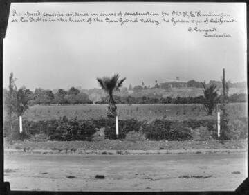 Huntington residence under construction