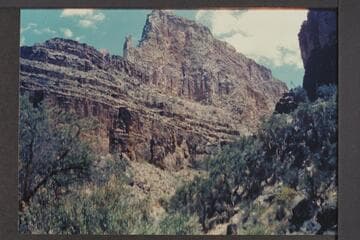 Possibly a route up Redwall in east arm of Separation Canyon