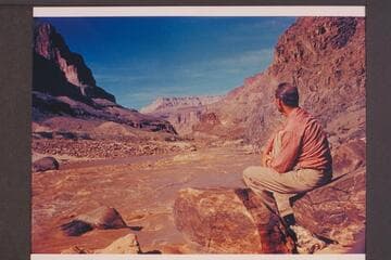 Jorgen Visbak looked down to Granite Narrows