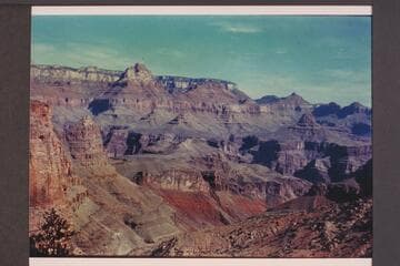From top of the Redwall on Hance Trail; Red Canyon