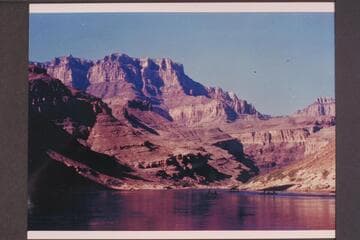 Down river from near Mile 74 1/2.  Bright Angel gauge:  27,200 cfs
