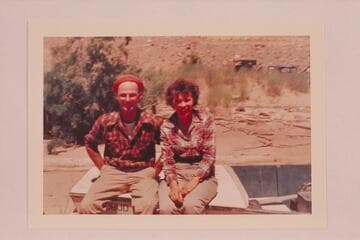 Norm and Doris Nevills at Lees Ferry
