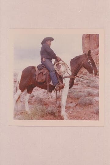 Dan Lehi, head wrangler for pack trip of 1962, Sep.  Upper end of Wilson Canyon