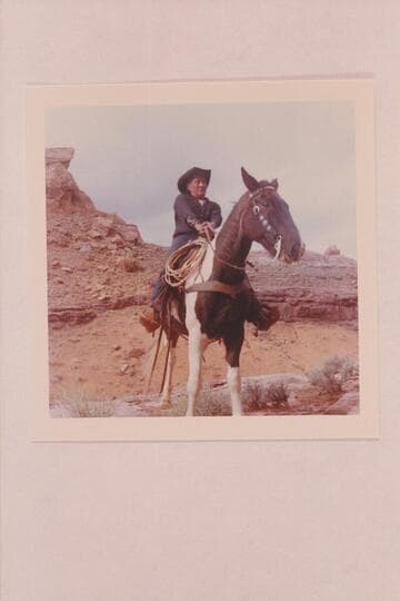 Dan Lehi at camp in upper end of Wilson Creek