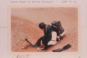 Wayne Creek at mouth of Kanab Creek