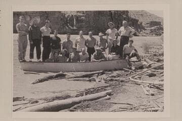 At Lees Ferry; end of run from Mexican Hat
