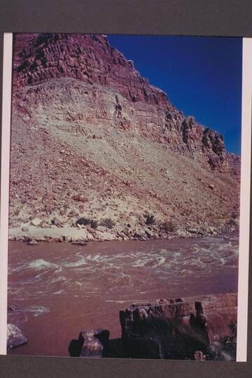 Across rapid no. 1 approximate gauge 25,000 cfs