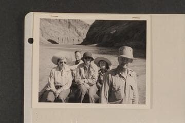 The "Esmeralda" starting on test run into Glen Canyon