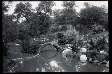 North section of the Japanese garden, circa 1913