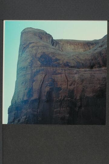 Downstream entrance to cove at Mile 1, left bank, San Juan River