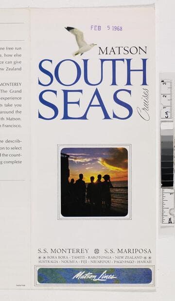 Matson South Seas cruises