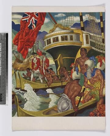 Dinner aboard the S.S. Lurline menu