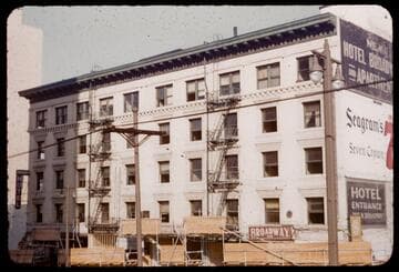 Wrecking the old building