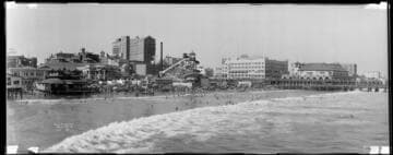 Beach, Pike, and pier, Long Beach. 1924