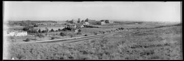 University of California, Los Angeles, from Beverly Boulevard, Westwood, Los Angeles. approximately 1932