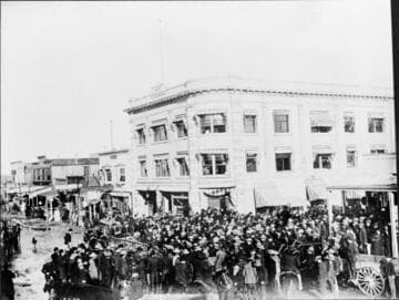 Goldfield, Nevada. Mining stock exchange