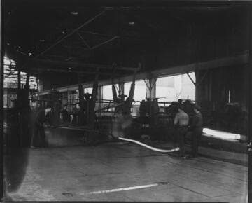 Factory interior, Bethlehem Steel Company. 1936