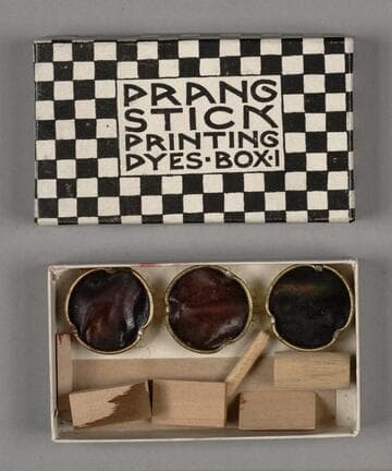 Prang Stick Printing Dyes, Box 1