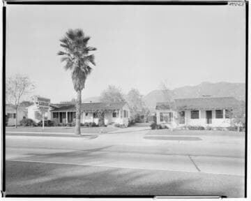 Monterey Lodge Auto Court, 3491 East Colorado, Pasadena. 1940