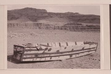 Near Damsite No. 1, Marble Canyon, at Mile 28.6