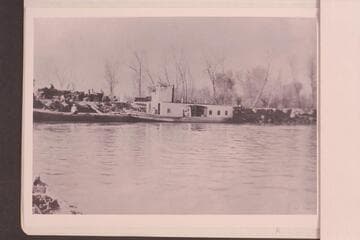 The "Iola" operating on the lower Colorado River.  At the bank at Ehrenberg