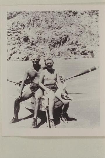 Neill and Bruce Wilson on Grand Canyon traverse