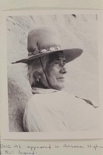 Sid Whiskers (Dogi).  Camp at mouth of Bridge Canyon