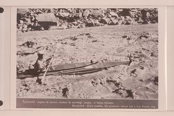 Kayak in use by French Trio in the traverse from Green River, Wyoming to Lees Ferry