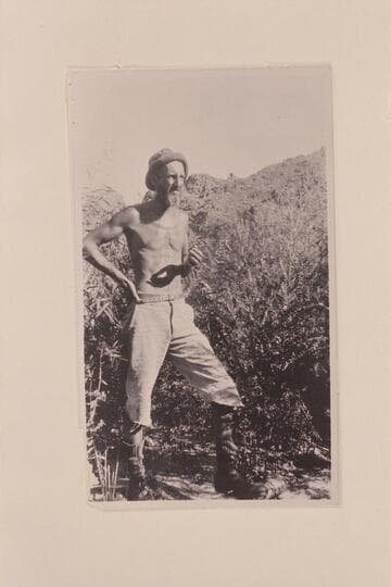 E. C. LaRue at Diamond Creek