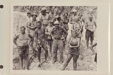 Combined Wright-Rigg and White-Pierce parties.  Spencer Creek, Mile 246