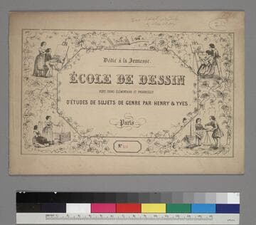 École de Dessin, Petit Cours Élémentaire et Progressif