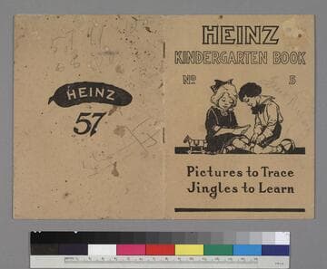 Heinz Kindergarten Book, No. 5: Pictures to Trace, Jingles to Learn