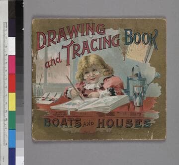 Drawing and Tracing Book: Funny Animals