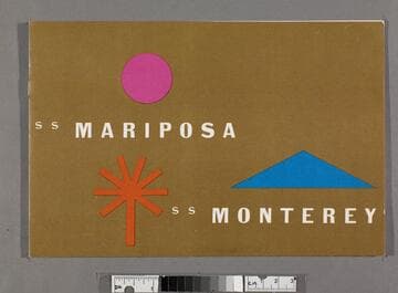 SS Mariposa SS Monterey